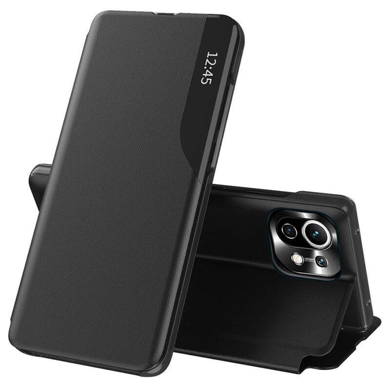 Coque pour Xiaomi 11 Lite 5G NE / Mi 11 Lite 5G / 11 Lite, Techsuit, eFold, Noire