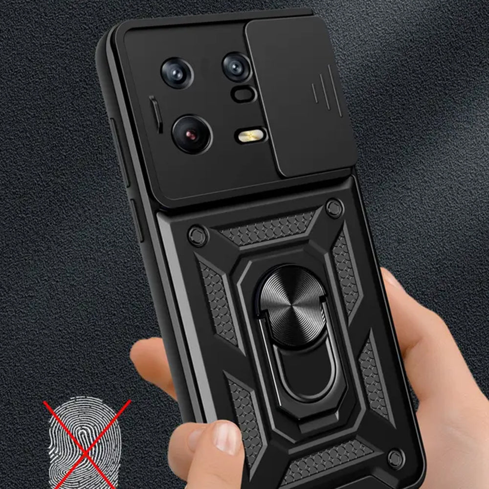 Case for Xiaomi 13 Pro, Techsuit, CamShield, Black