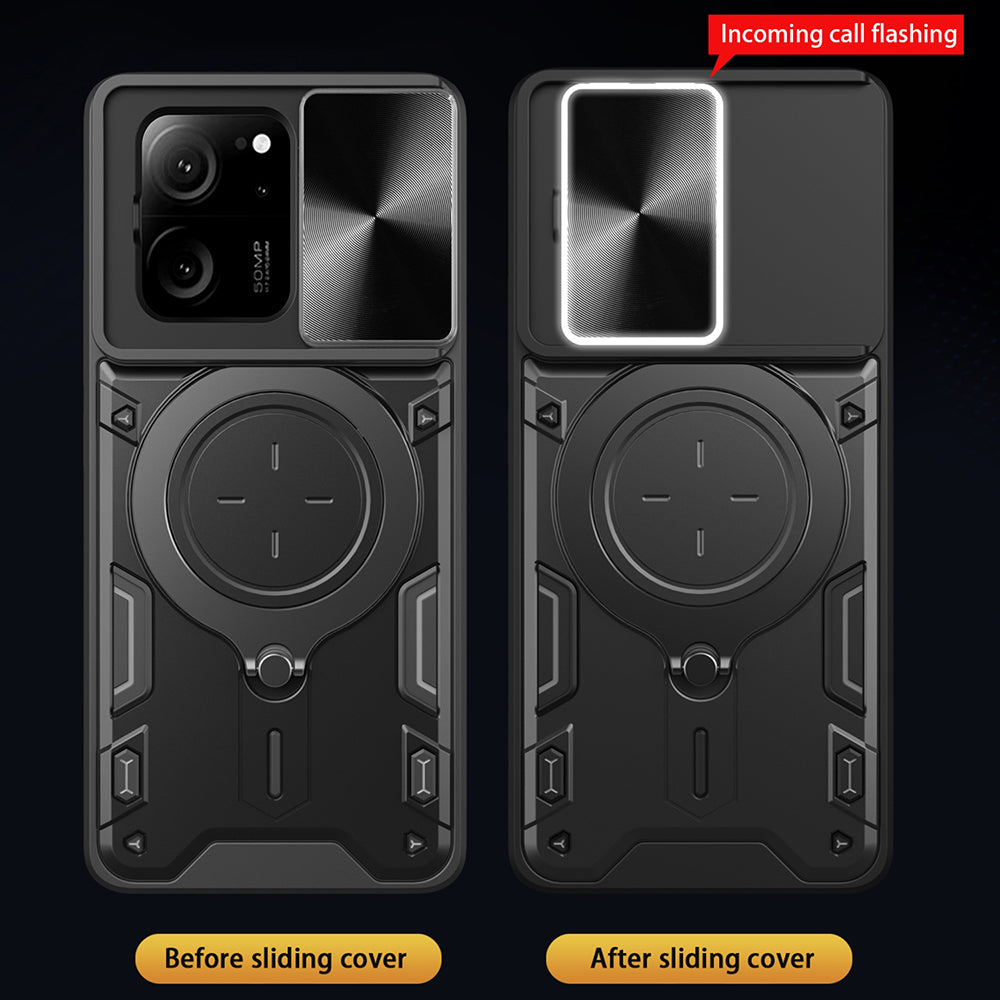 Coque pour Xiaomi 13T Pro / 13T, Techsuit, CamGuard Pro, Noire