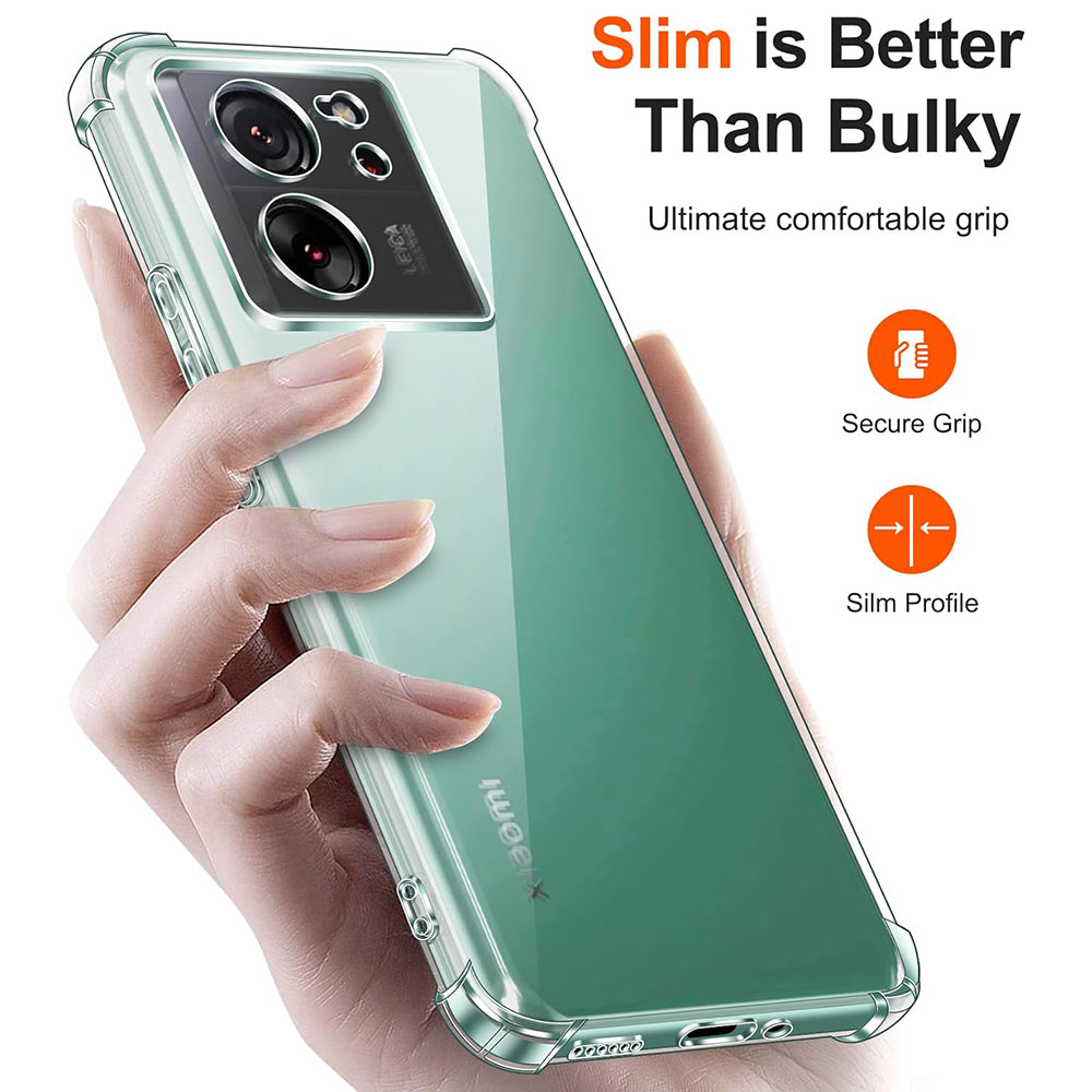 Coque pour Xiaomi 13T Pro / 13T, Techsuit, Antichoc Claire, Transparente