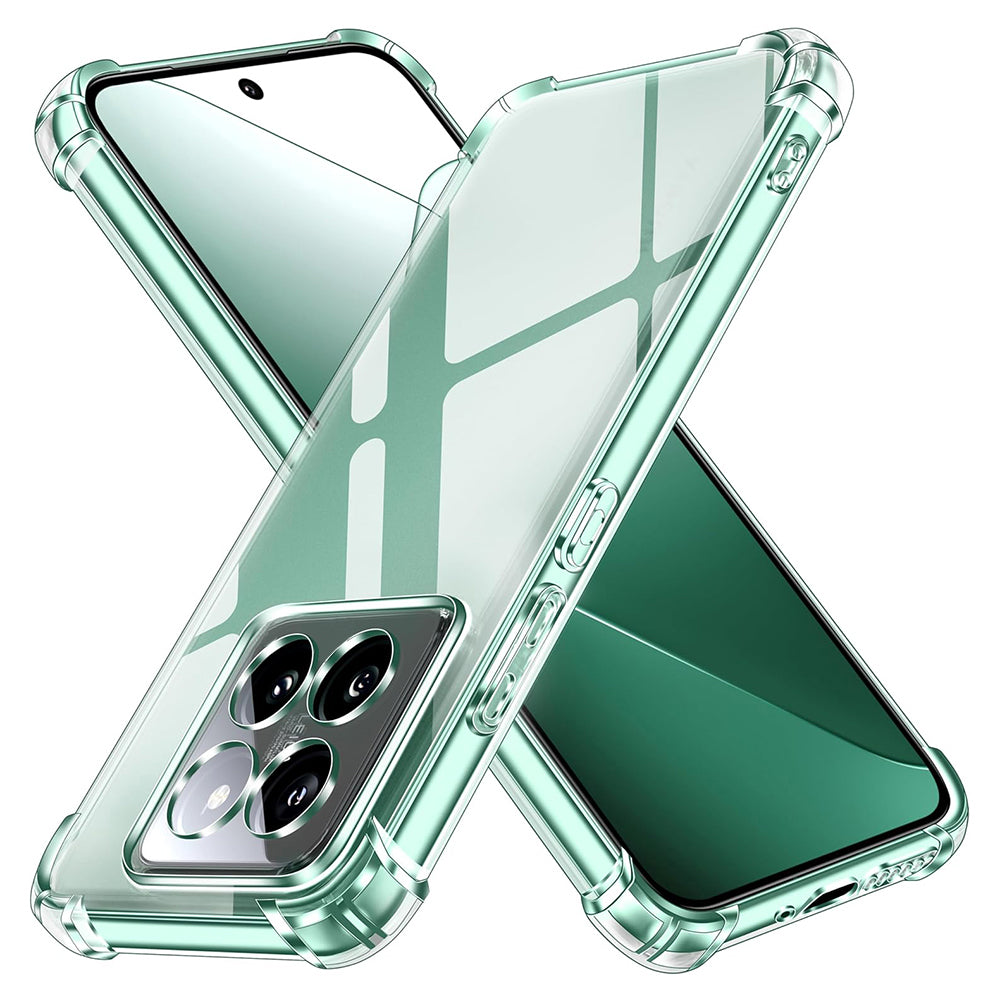 Hülle für Xiaomi 14 Pro, Techsuit, Shockproof Clear, Transparent