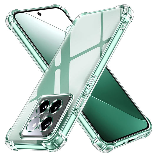 Hülle für Xiaomi 14 Pro, Techsuit, Shockproof Clear, Transparent