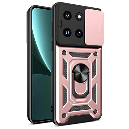Hülle für Xiaomi 14, Techsuit, CamShield, Rosa