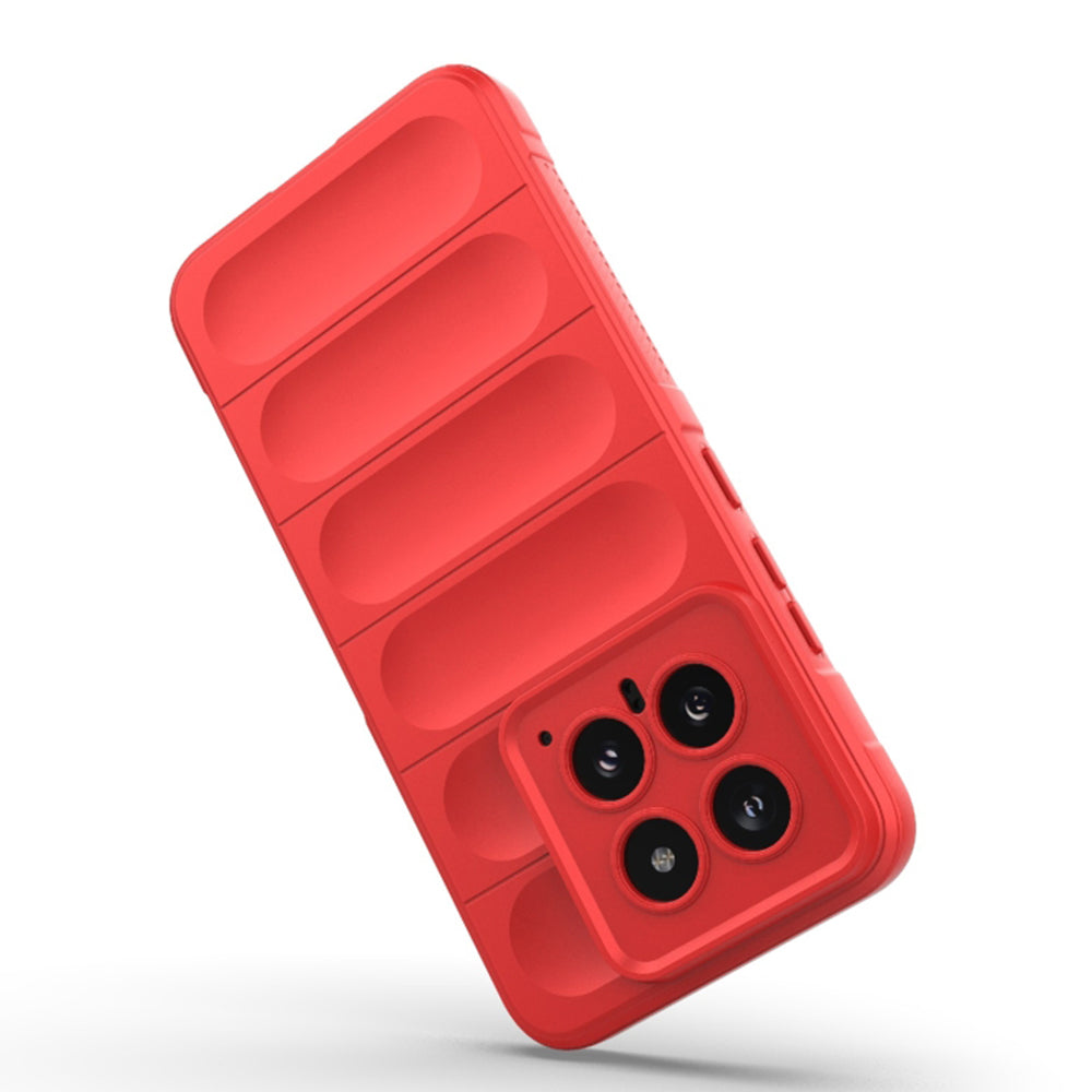 Étui pour Xiaomi 14, Techsuit, Magic Shield, Cerise