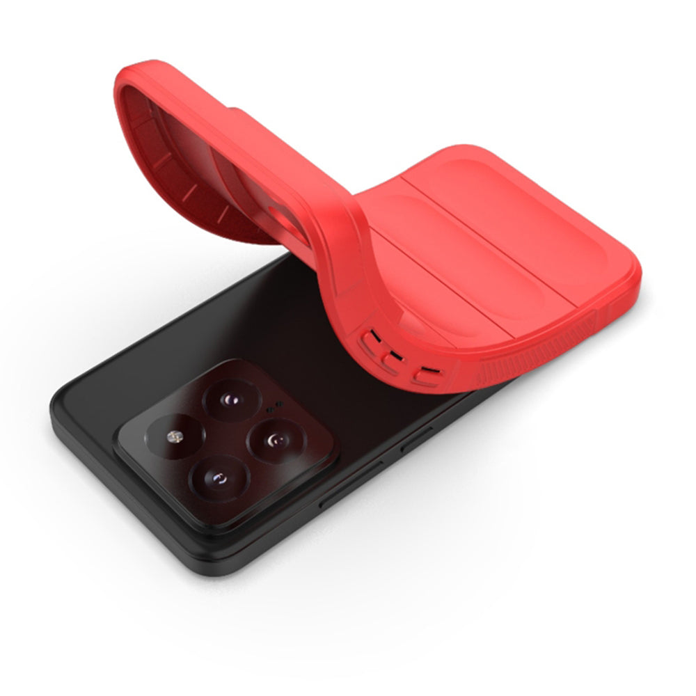 Étui pour Xiaomi 14, Techsuit, Magic Shield, Cerise