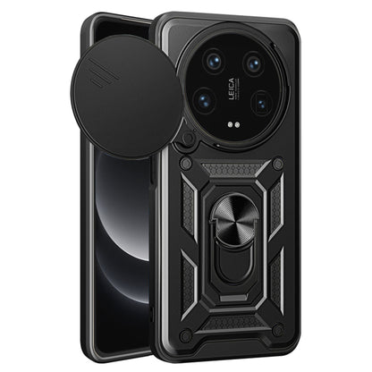 Coque pour Xiaomi 14 Ultra, Techsuit, CamShield, Noire