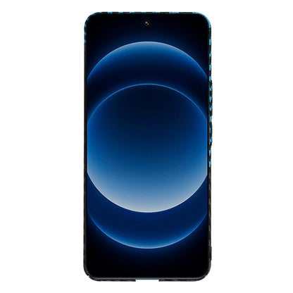 Coque pour Xiaomi 14 Ultra, Techsuit, Carbonite FiberShell, Noir Bleu
