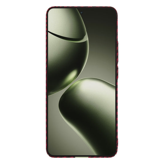 Hülle für Xiaomi 14T, Techsuit, Carbonite FiberShell, Rot
