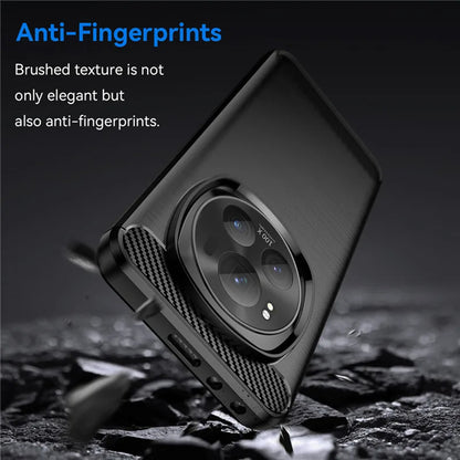 Hülle für Xiaomi 15 Pro, Techsuit, Carbon, Schwarz