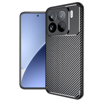 Case for Xiaomi 15 Pro, Techsuit, CarbonFiber, Black