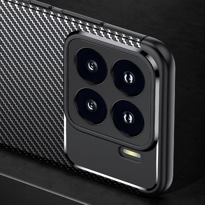 Case for Xiaomi 15 Pro, Techsuit, CarbonFiber, Black