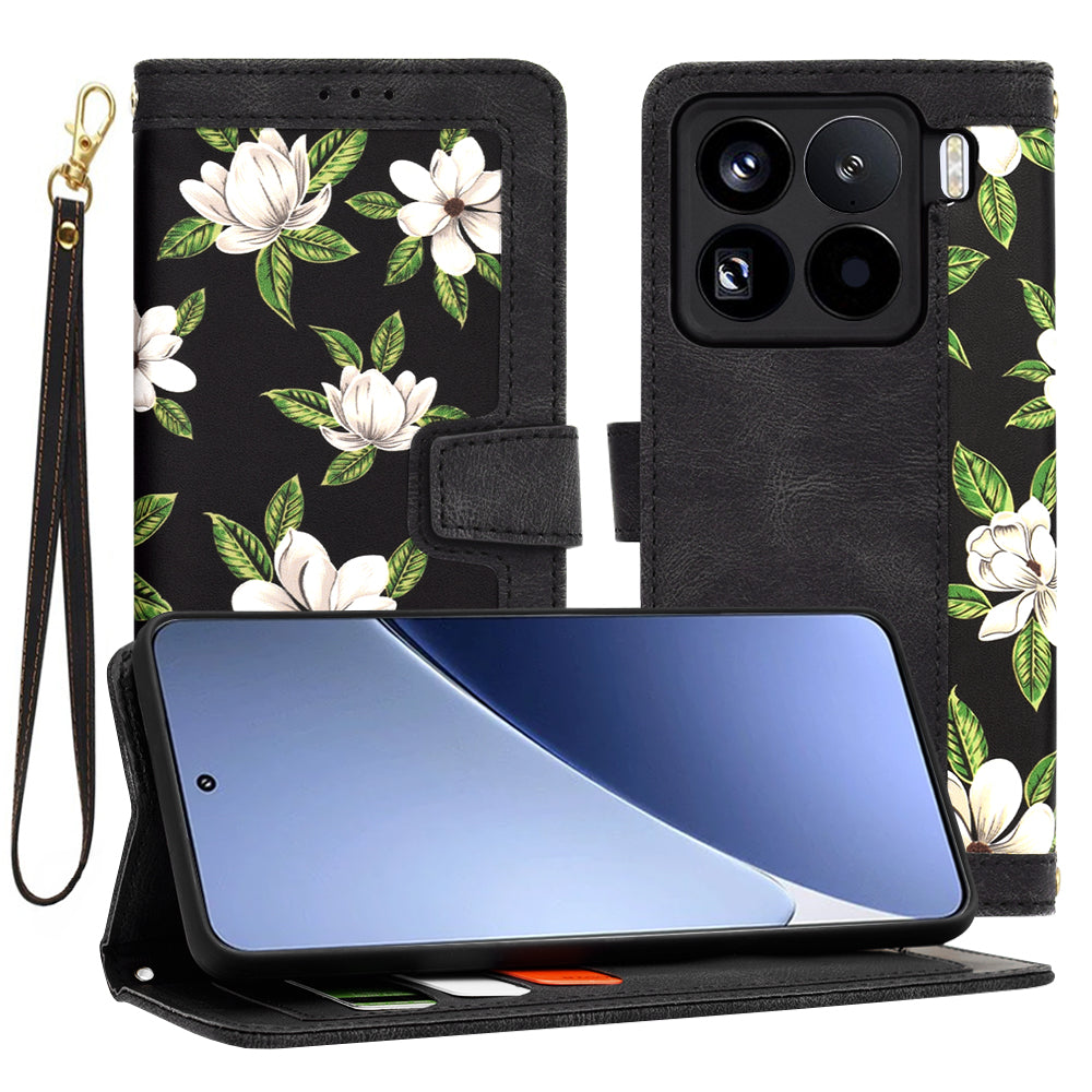 Coque pour Xiaomi 15 Pro, Techsuit, FlipCraft, Noire