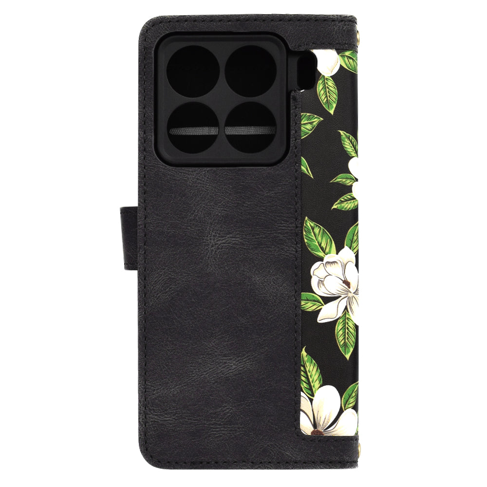 Coque pour Xiaomi 15 Pro, Techsuit, FlipCraft, Noire