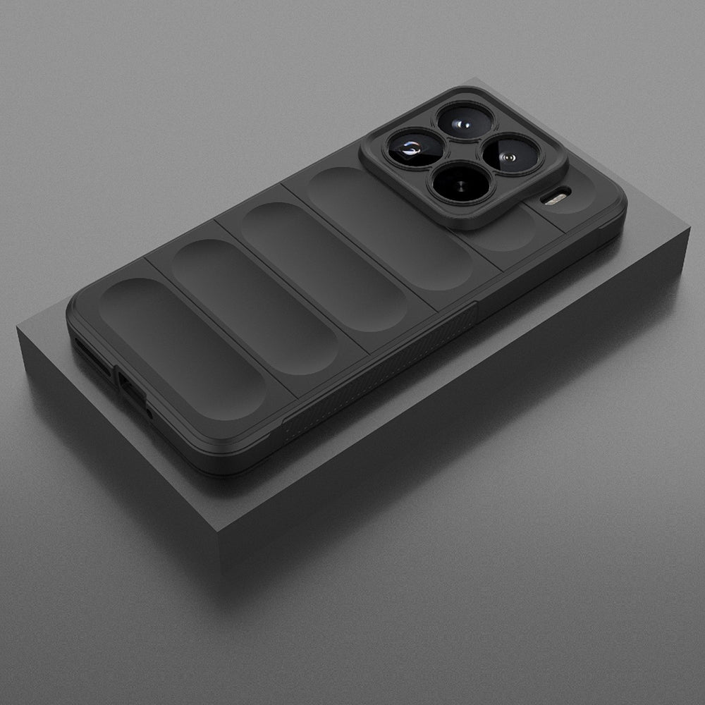 Hülle für Xiaomi 15 Pro, Techsuit, Magic Shield, Schwarz