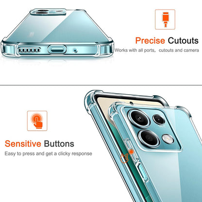 Hülle für Xiaomi 15 Pro, Techsuit, stoßfest klar, transparent