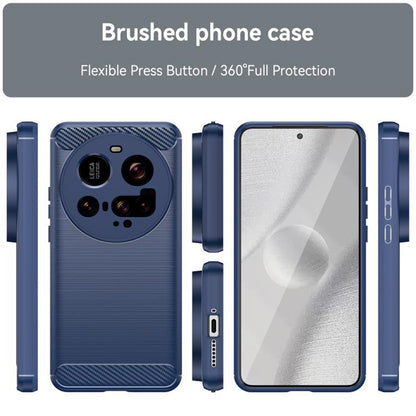 Case for Xiaomi 15 Ultra, Techsuit, Carbon, Blue