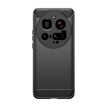 Hülle für Xiaomi 15 Ultra, Techsuit, Carbon, Schwarz