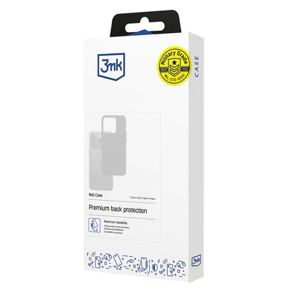 Hülle für Xiaomi 15T Pro, 3MK, Matt Schwarz