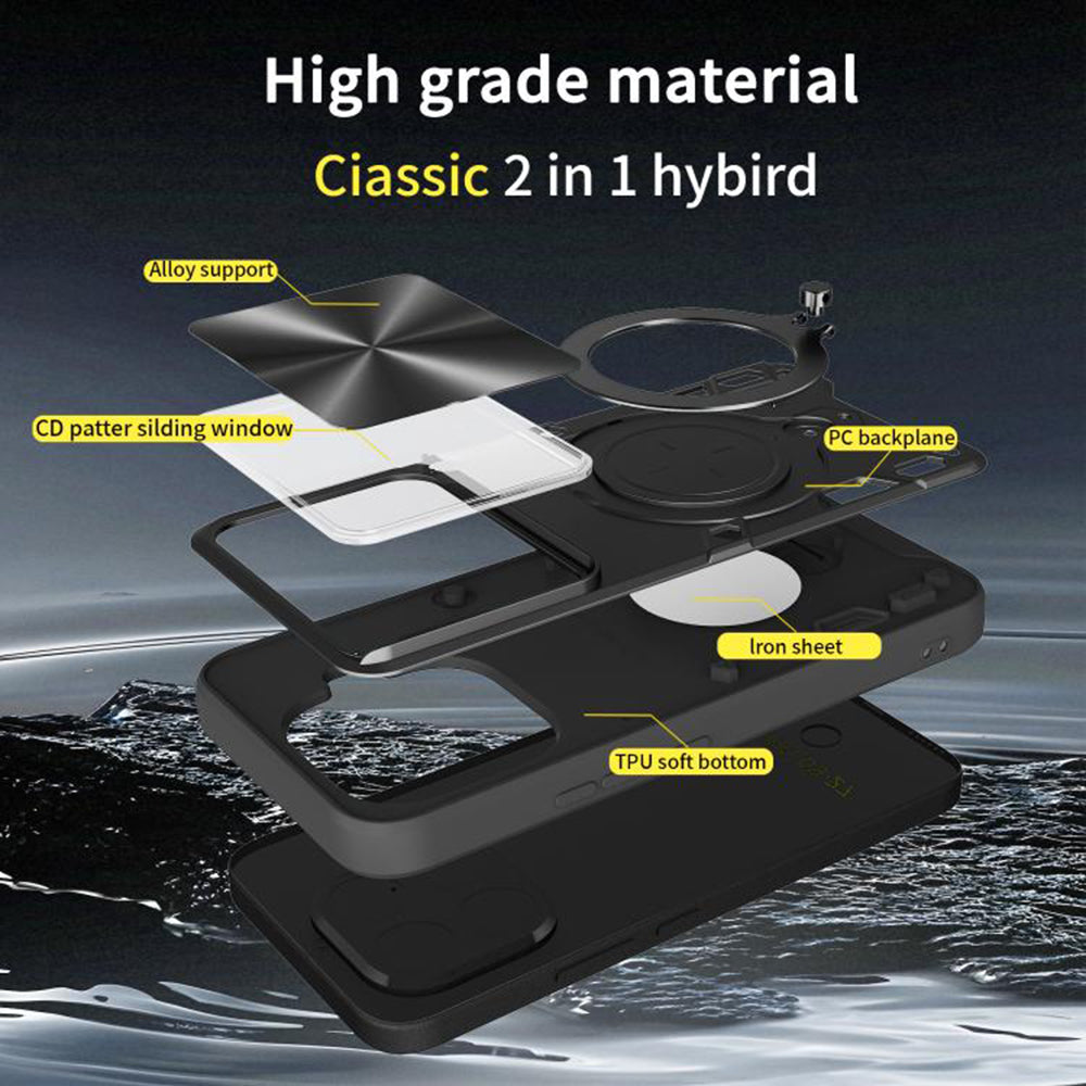 Hülle für Xiaomi 15T Pro, Techsuit, CamGuard Pro, Rosa