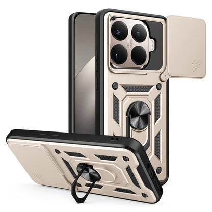 Hülle für Xiaomi 15T Pro, Techsuit, CamShield, Gold