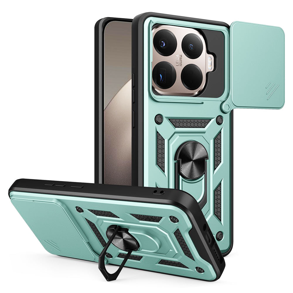 Hülle für Xiaomi 15T Pro, Techsuit, CamShield, Grün