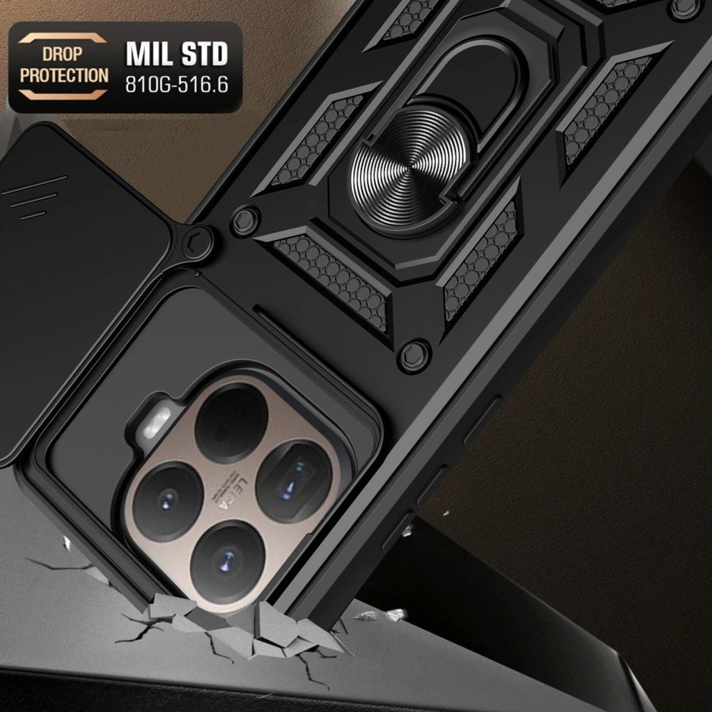 Hülle für Xiaomi 15T Pro, Techsuit, CamShield, Grün