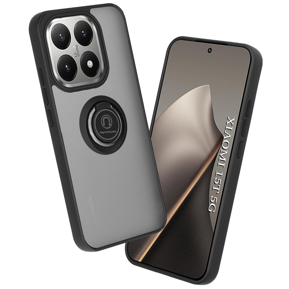 Hülle für Xiaomi 15T, Techsuit, Glinth, Schwarz