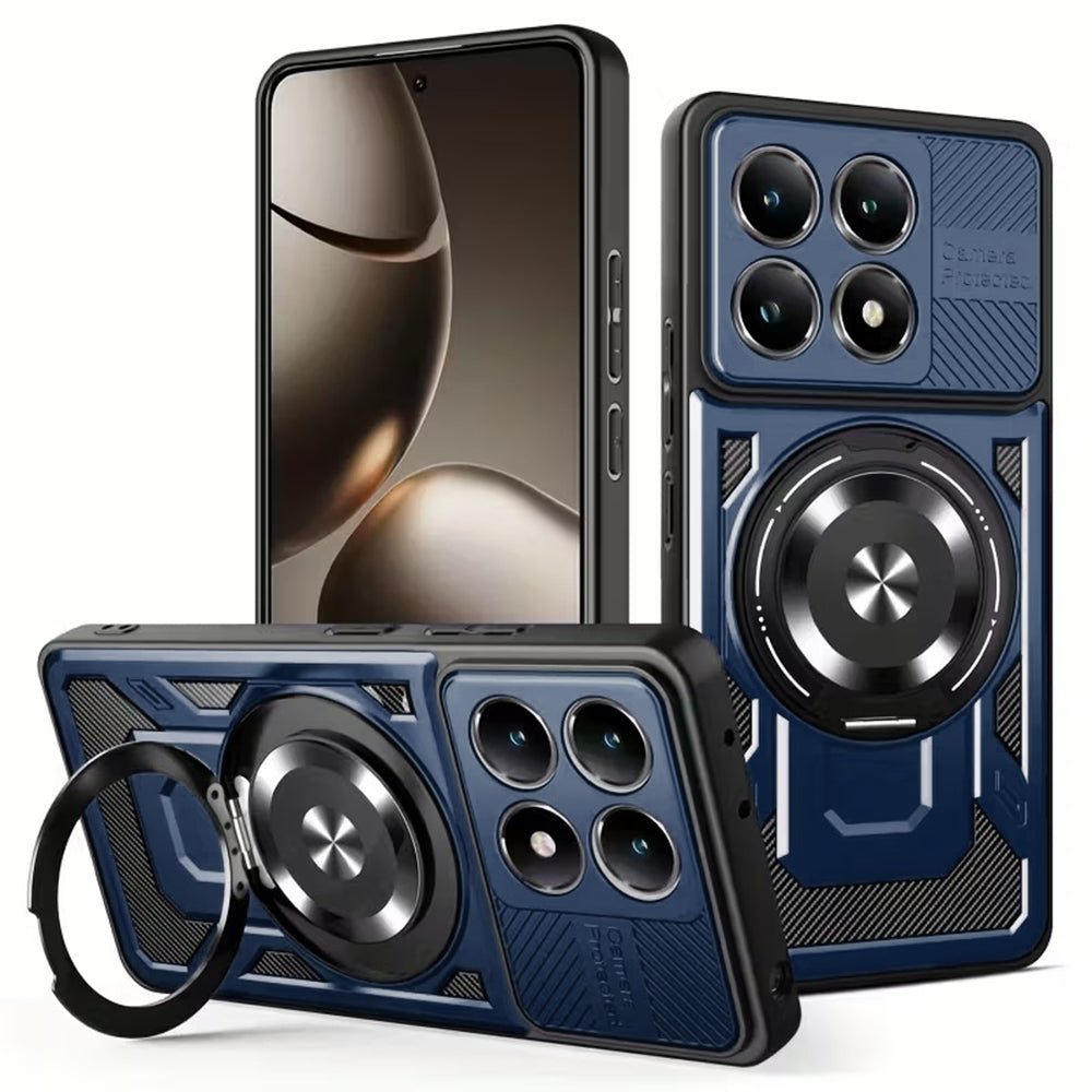 Hülle für Xiaomi 15T, Techsuit, RuggedCam, Blau