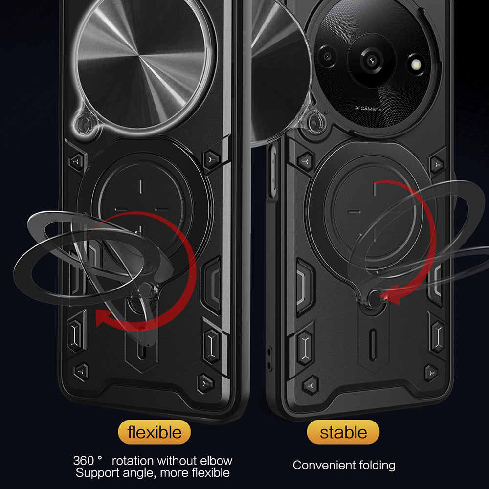 Coque pour Xiaomi 17 Ultra, Techsuit, CamGuard Pro, Noire