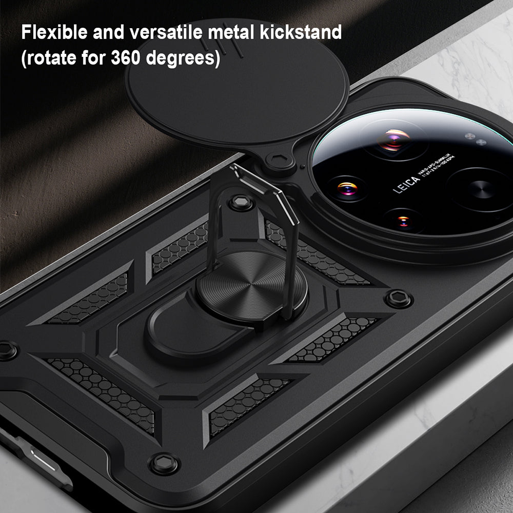 Étui pour Xiaomi 17 Ultra, Techsuit, CamShield, Noir