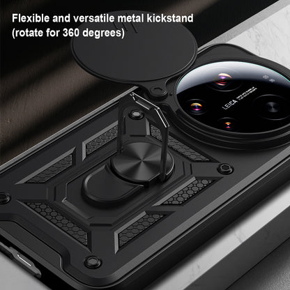 Étui pour Xiaomi 17 Ultra, Techsuit, CamShield, Noir