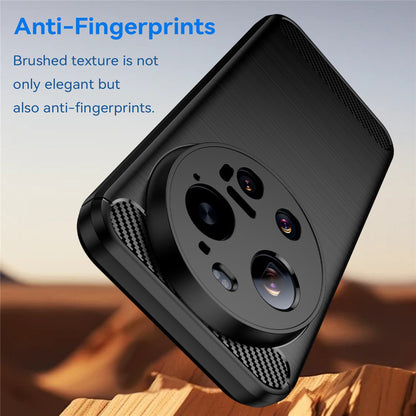 Case for Xiaomi 17 Ultra, Techsuit, Carbon, Black