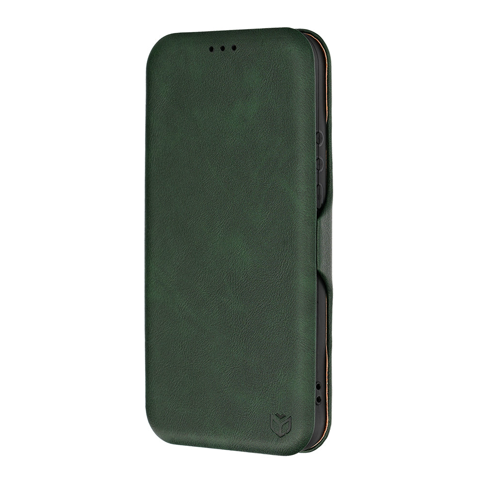 Hülle für Xiaomi 17 Ultra, Techsuit, Safe Wallet Plus, Grün