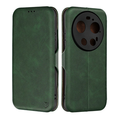 Hülle für Xiaomi 17 Ultra, Techsuit, Safe Wallet Plus, Grün
