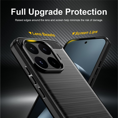 Hülle für Xiaomi 17T, OEM, Carbon Black, Schwarz