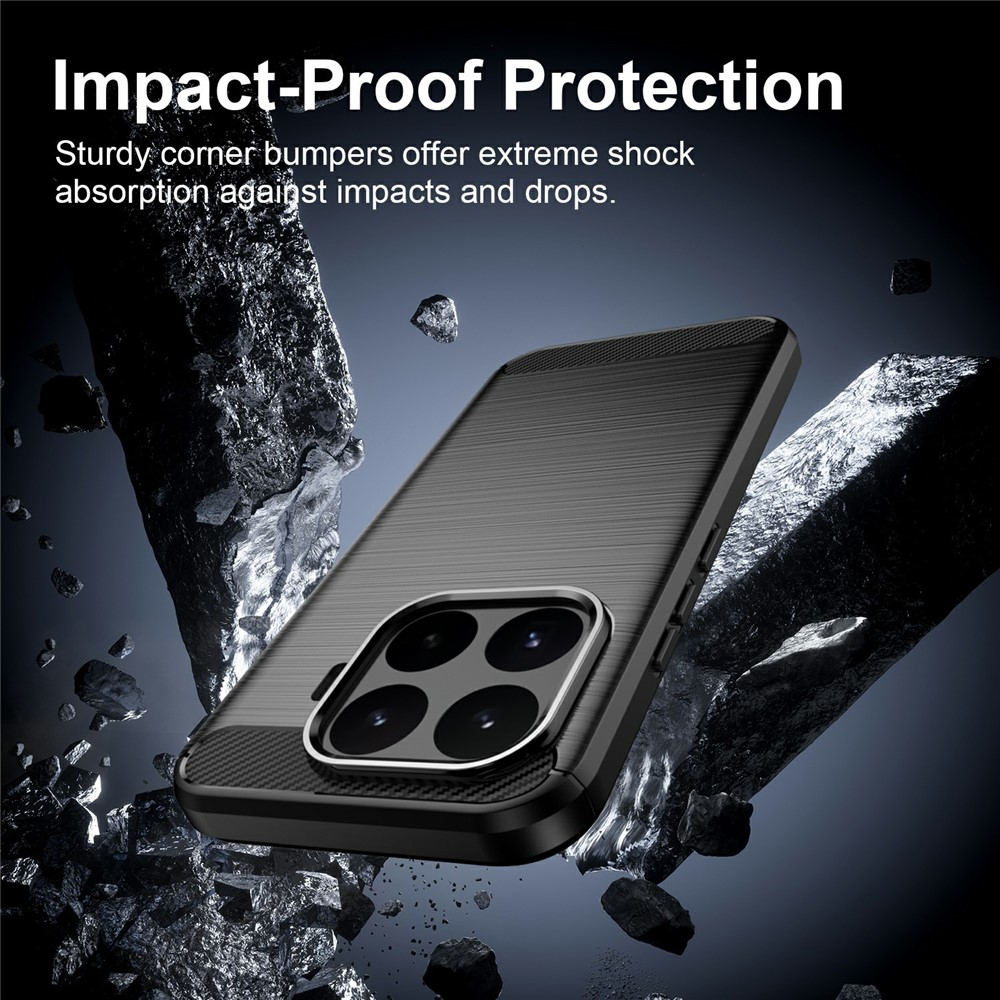 Hülle für Xiaomi 17T, OEM, Carbon Black, Schwarz