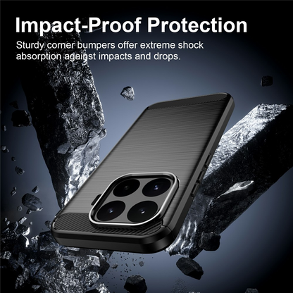 Hülle für Xiaomi 17T, OEM, Carbon Black, Schwarz