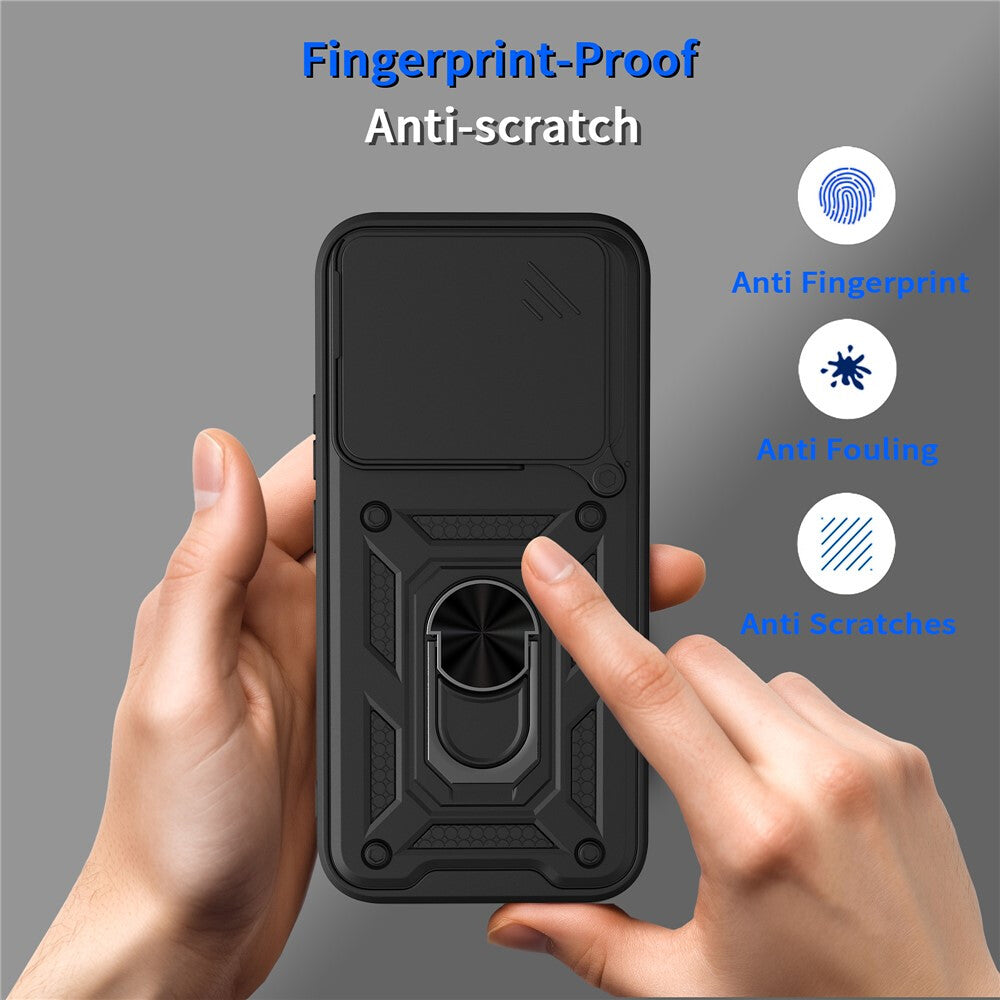 Coque pour Xiaomi 17T, OEM, CamShield, Noire