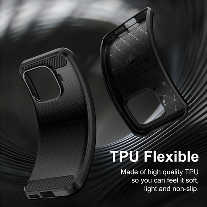 Hülle für Xiaomi 17T, OEM, Carbon Black, Schwarz