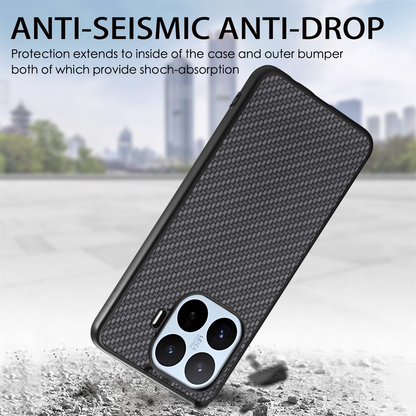 Hülle für Xiaomi 17T, OEM, Carbon, Schwarz