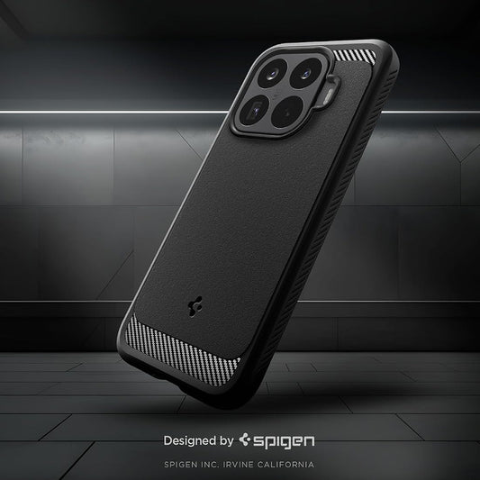 Hülle für Xiaomi 17T Pro, Spigen, Rugged Armor, Schwarz ACS11869