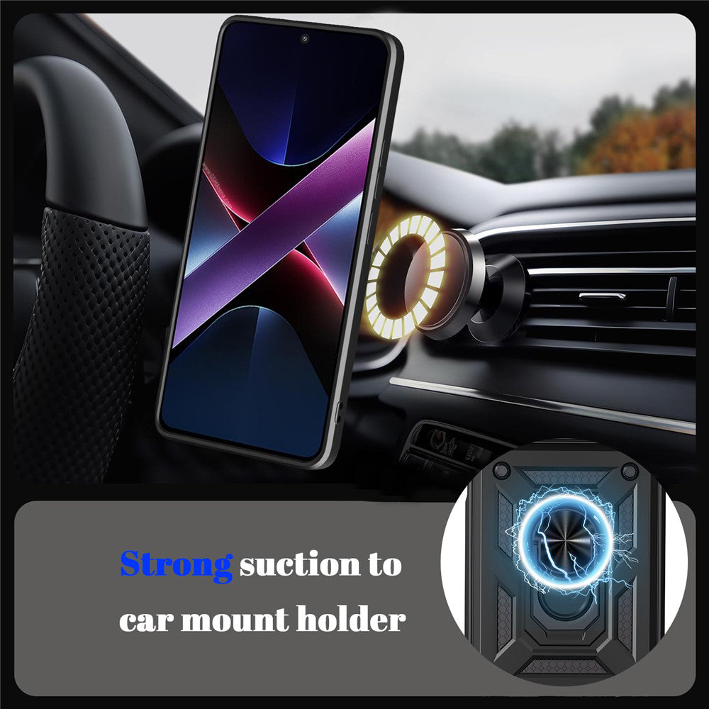 Coque pour Xiaomi 17T Pro, Techsuit, CamShield, Noire