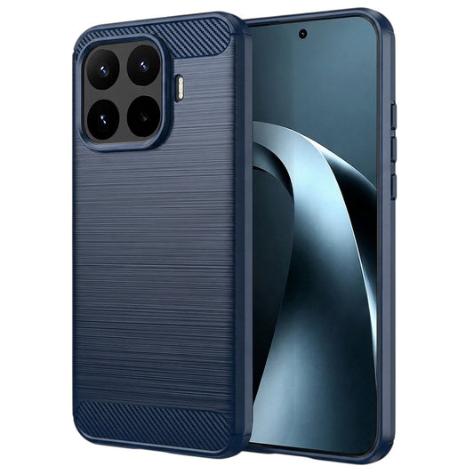 Coque pour Xiaomi 17T Pro, Techsuit, Carbone, Bleue