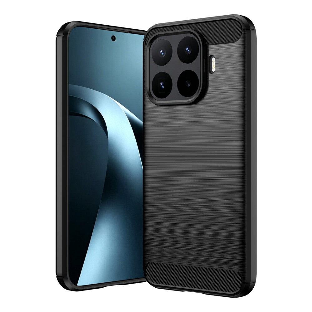 Coque pour Xiaomi 17T Pro, Techsuit, Carbone, Noire
