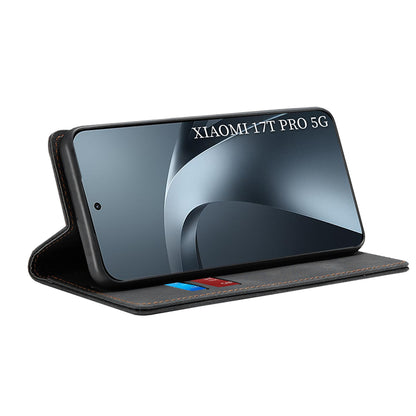 Hülle für Xiaomi 17T Pro, Techsuit, Confy, Schwarz
