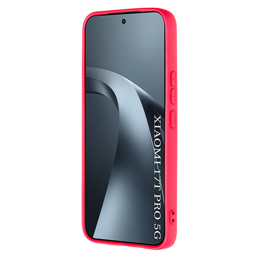 Case for Xiaomi 17T Pro, Techsuit, SoftFlex, Dark Pink
