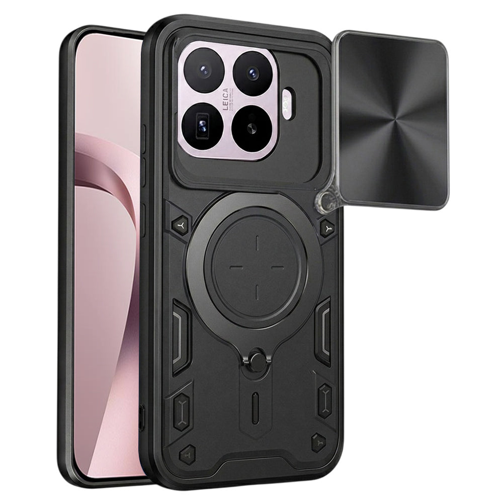 Coque pour Xiaomi 17T, Techsuit, CamGuard Pro, Noire