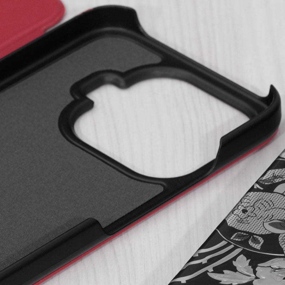 Hülle für Xiaomi 17T, Techsuit, eFold, Rot