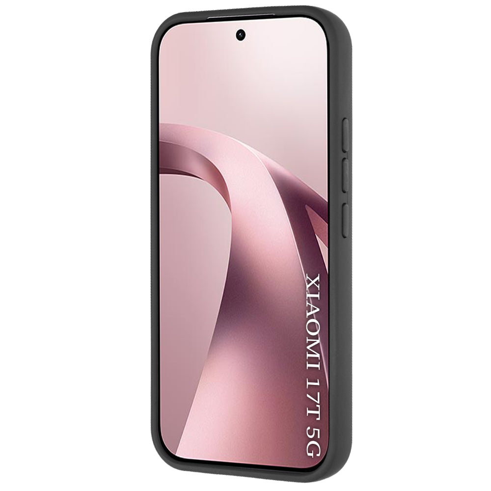 Coque pour Xiaomi 17T, Techsuit, Glinth, Noire