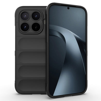 Coque pour Xiaomi 17T, Techsuit, Magic Shield, Noire